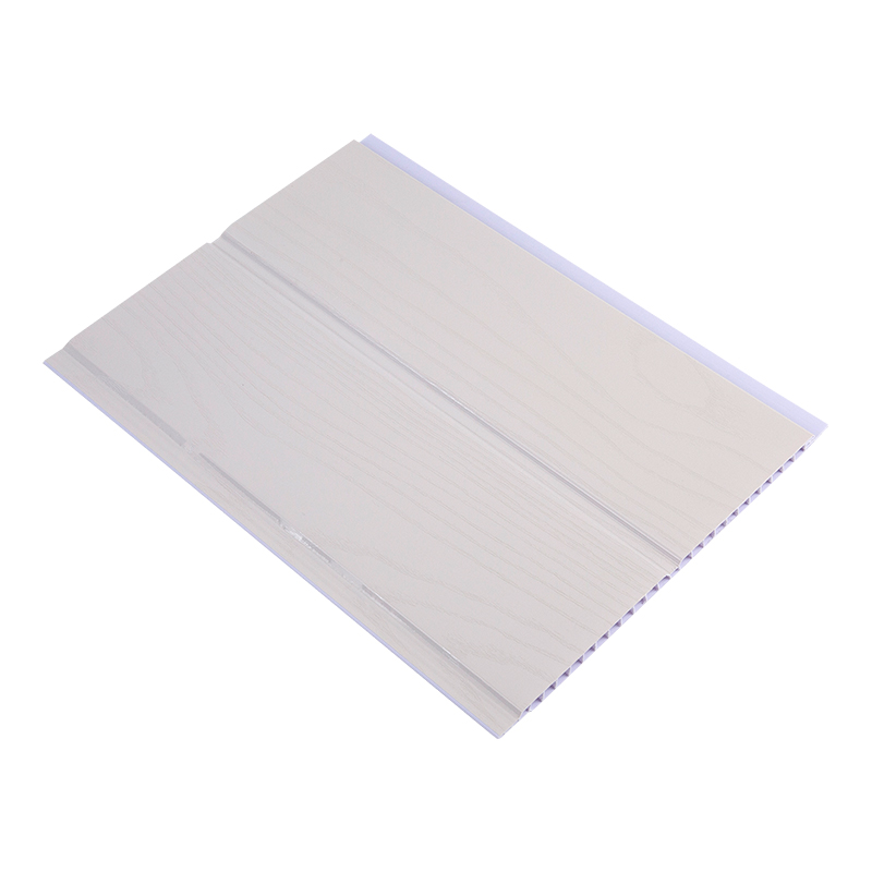 Valkoiset seinän verhouslevyt, jotka lukitsevat PVC -seinäpaneelit YXPVC208